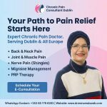 Expert chronic pain management consultation and comprehensive assessment by Dr Mona Mubarak